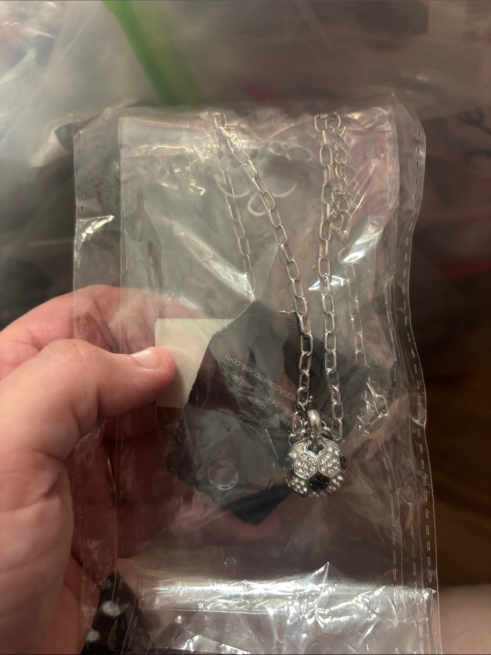 Soccer pitch (necklace )